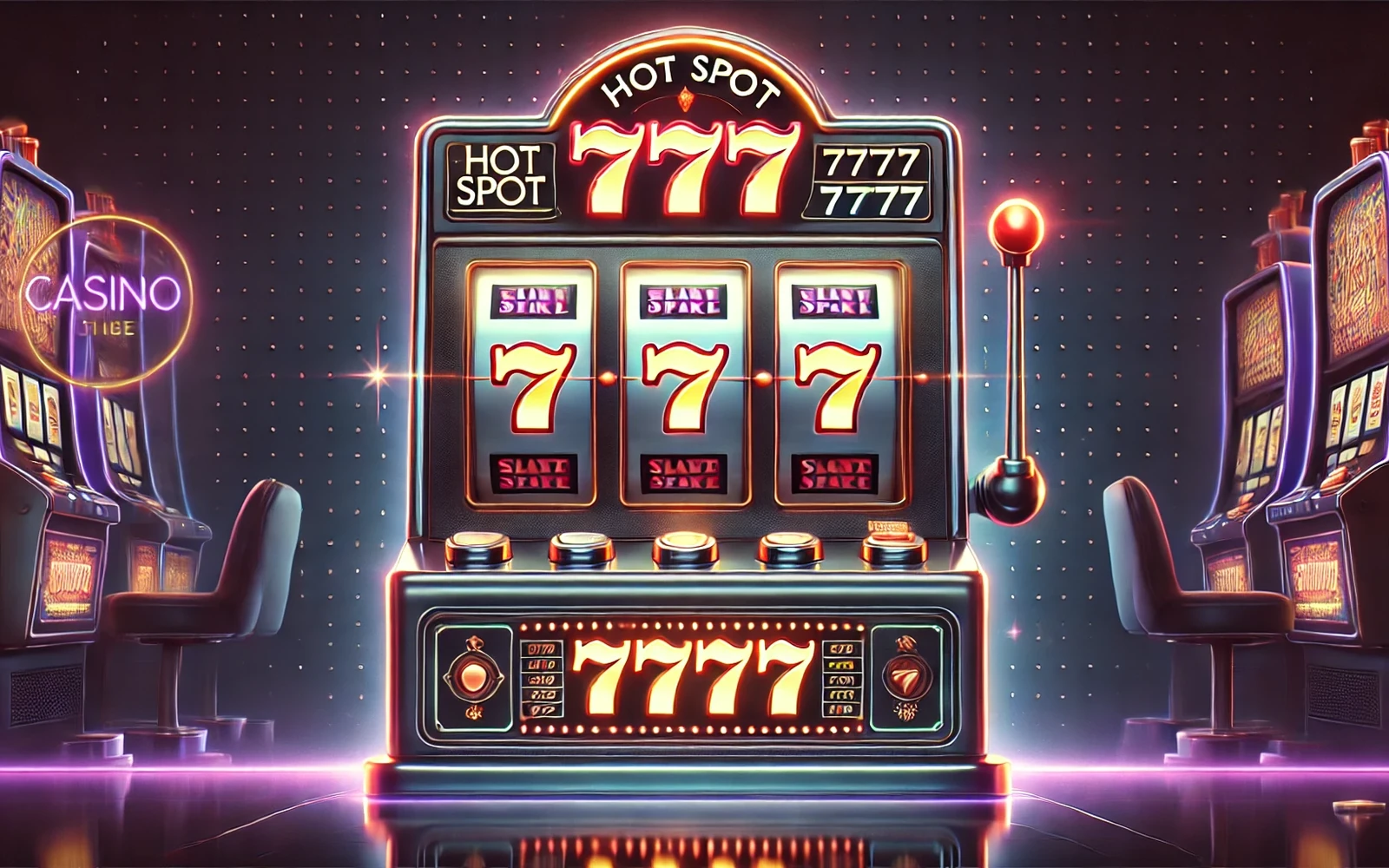 Permainan video slot dengan tema visual dan reel beranimasi